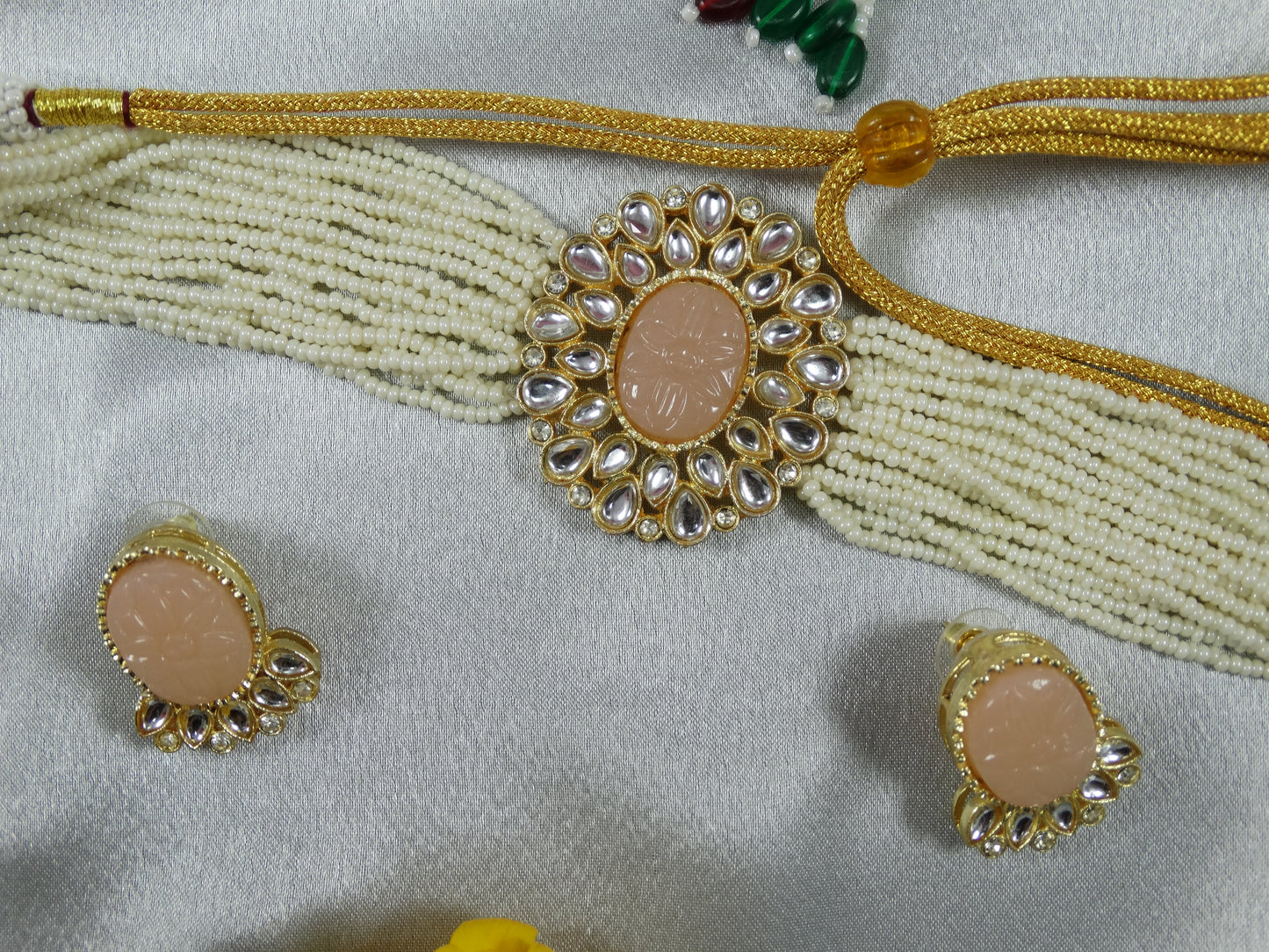 Sagarika Minakari Necklace Set