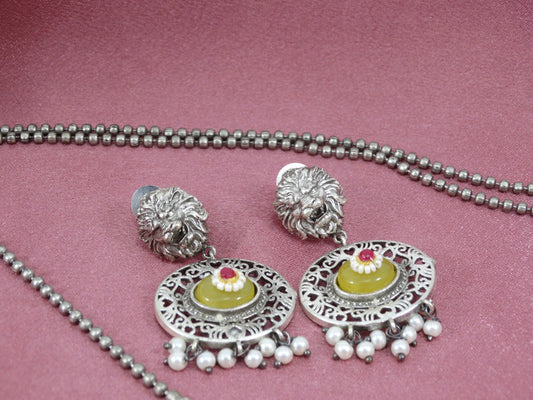 Advika Office Wear hand carved Set