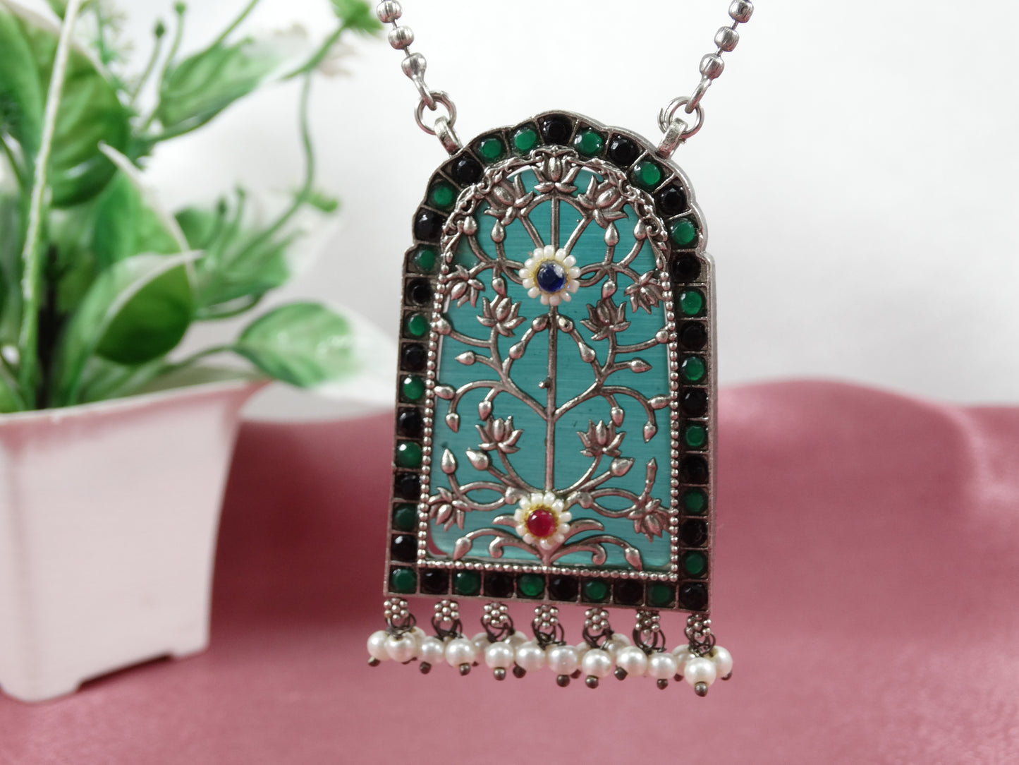 Pradnya Vintage inspired Temple Necklace
