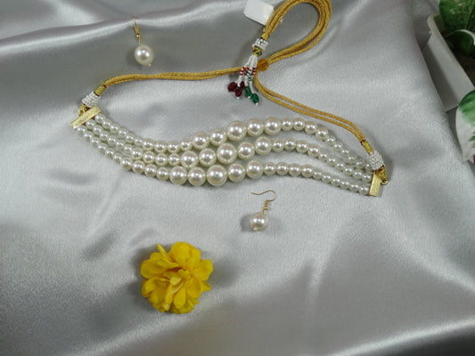Gayatri Royal Pearl Necklace
