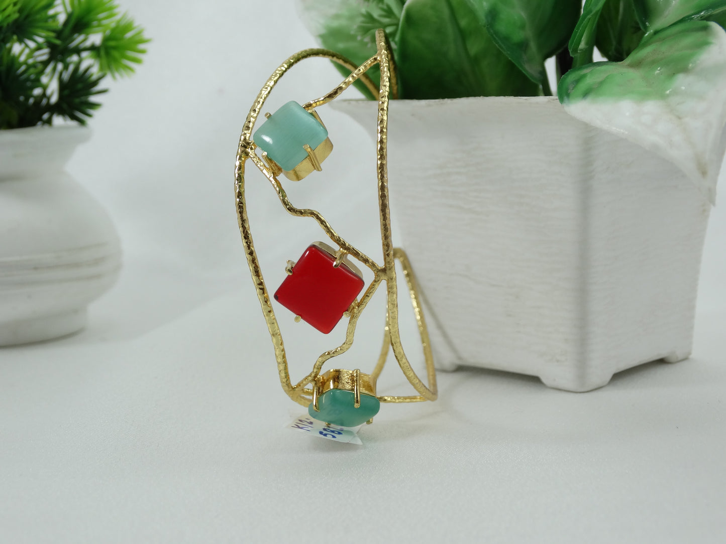 Kavya Semi Stone Studed Bracelet