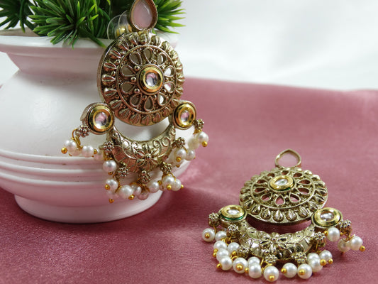 Teej Golden Earrings