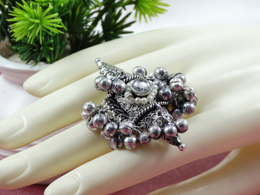 Kiara Statement Finger Ring