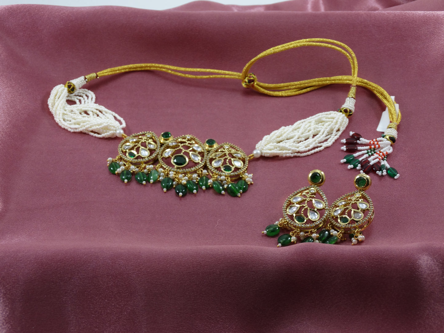 Misha German Pearl Necklace Set